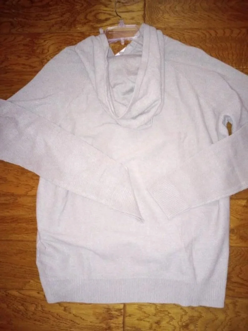 Modern Ambition Men's Size XXL Beige Full Zip Hooded Sweater NWT
